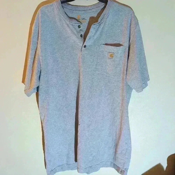 Carhartt, size large tall, Gray T-shirt - Picture 2 of 6